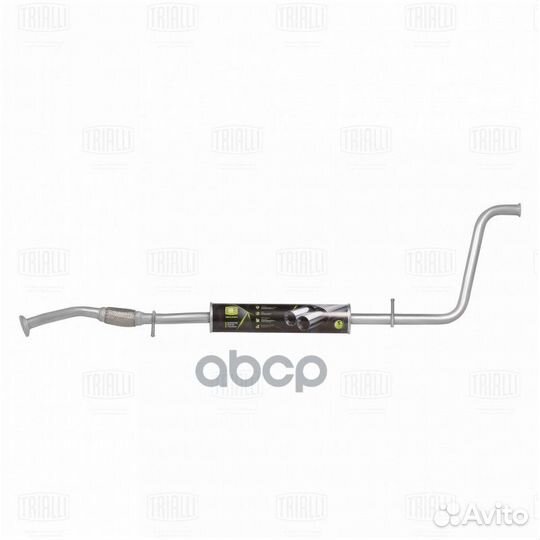 Глушитель доп. алюм. (резонатор) для а/м LADA V