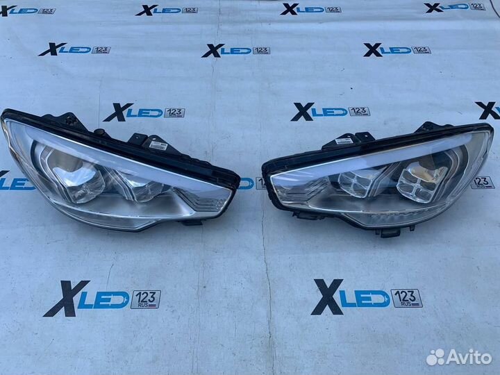 Фары правая левая kia quoris full led дорестайлинг