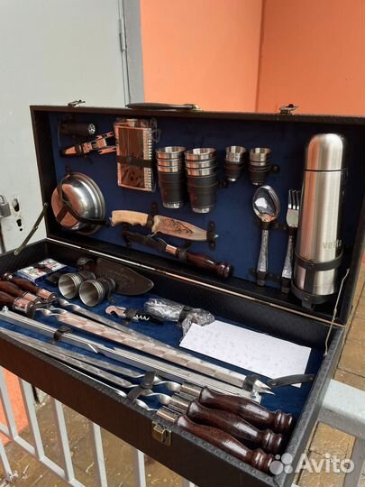 Шашлычный набор ручной работы