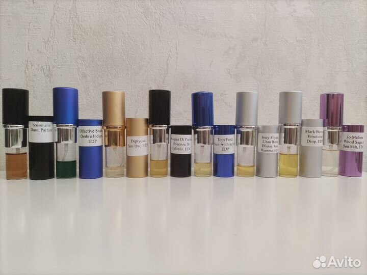 Отливанты оригинальной парфюмерии