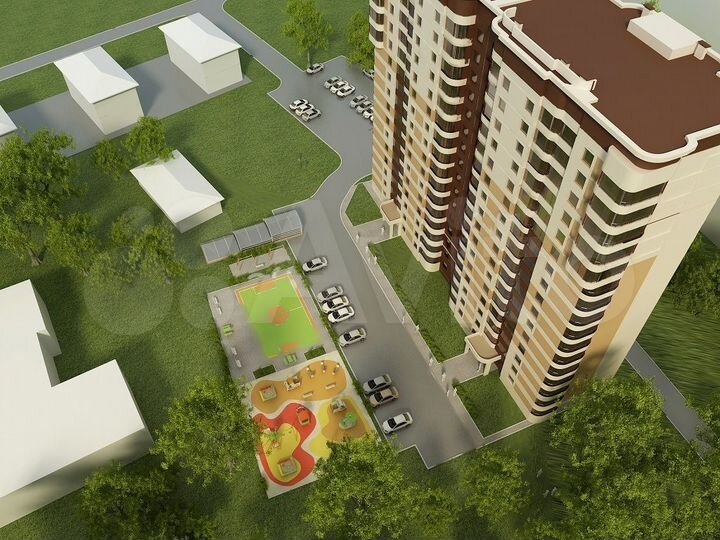 2-к. квартира, 67,3 м², 5/16 эт.