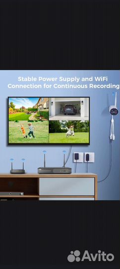 Комплект видеонаблюдения wifi