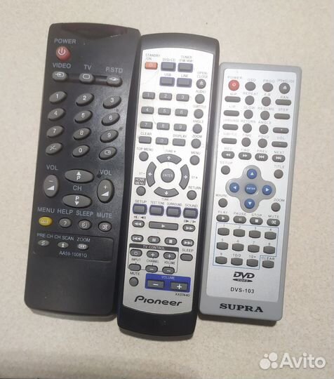 Пульты ду разные