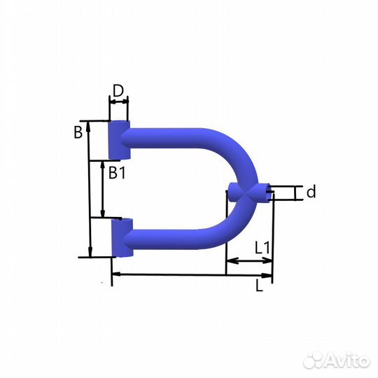 Рычаг подвески верхний без шаровой (ширина 205мм