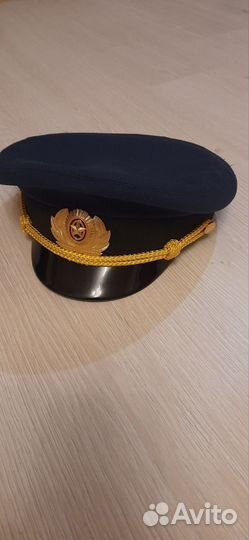 Фуражка офисная синяя вкс