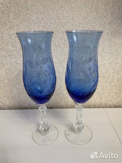 Фужеры хрустальные СССР