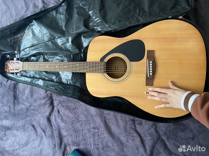Акустическая гитара yamaha f310 бу
