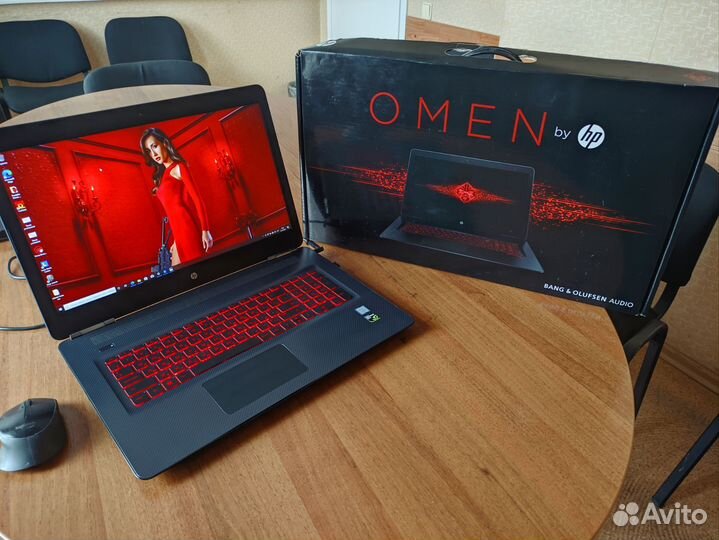 Как новый, супермощный большой игровой hp omen