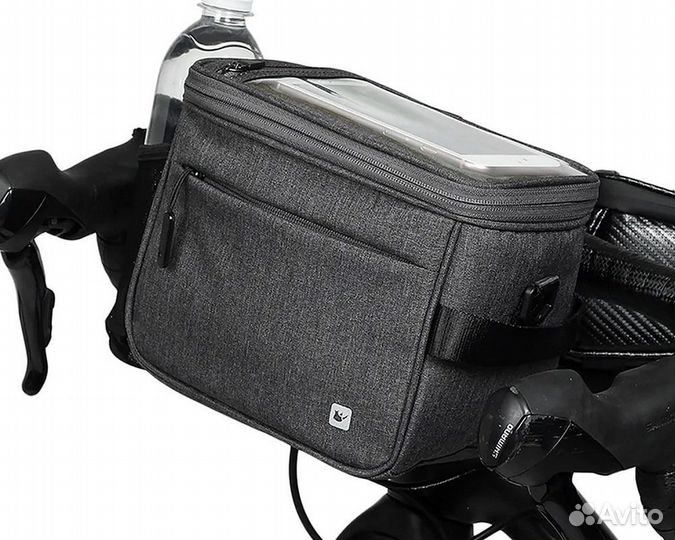 Велосумка на руль с окном под карту Rhinowalk Hand