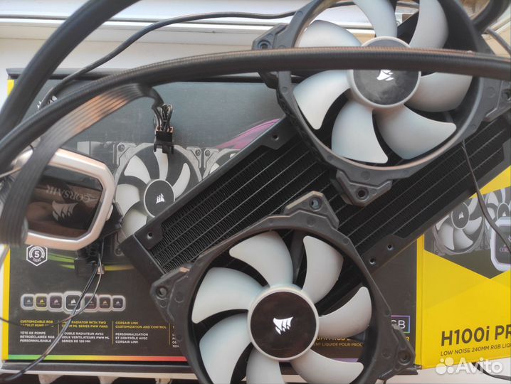 Сво Corsair h100i pro rgb