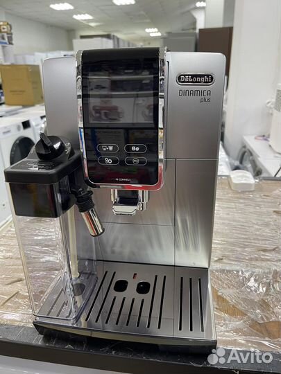 Кофемашина Delonghi Dinamica Plus WiFi 370.85.SB