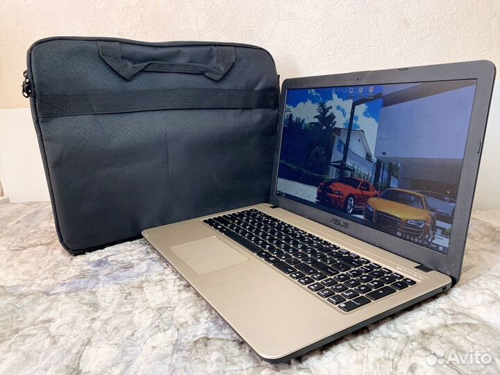 Ноутбук Asus X540SC 4 Ядра / GeForce / SSD + Сумка