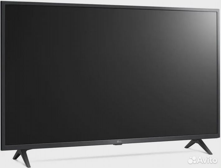 Телевизор LG 43UP76006LC черный 4K Magic пульт