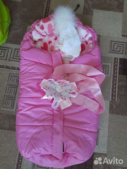 Конверт на выписку для девочки