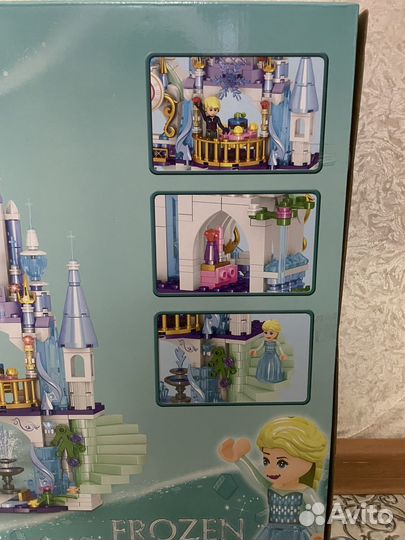 Конструктор Ледяной замок Замок Эльзы 67049