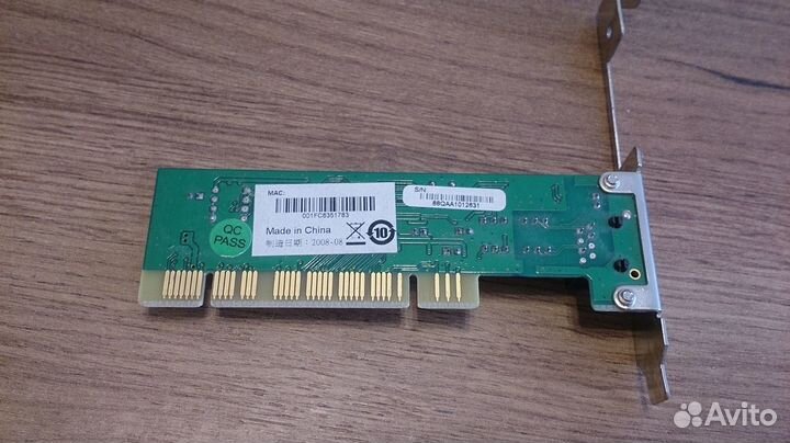 Сетевая карта pci 100 Мбит/сек, отправлю