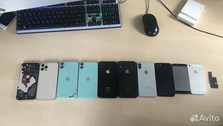 Лот iPhone под восстановление