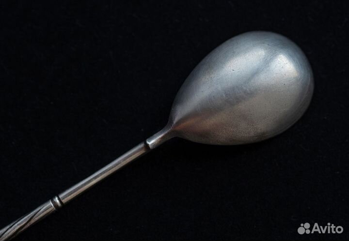 Ложечка серебро на зубок,84 проба,12,11 гр