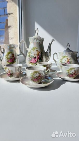 Сервиз чайный фарфор