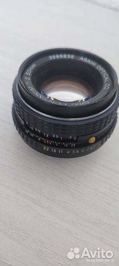 Объектив Pentax M 1:2 50 mm