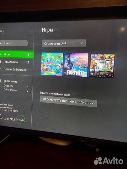 Игровая приставка xbox one, +4 диска