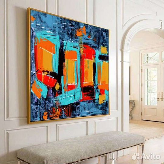 Абстракция картина маслом
