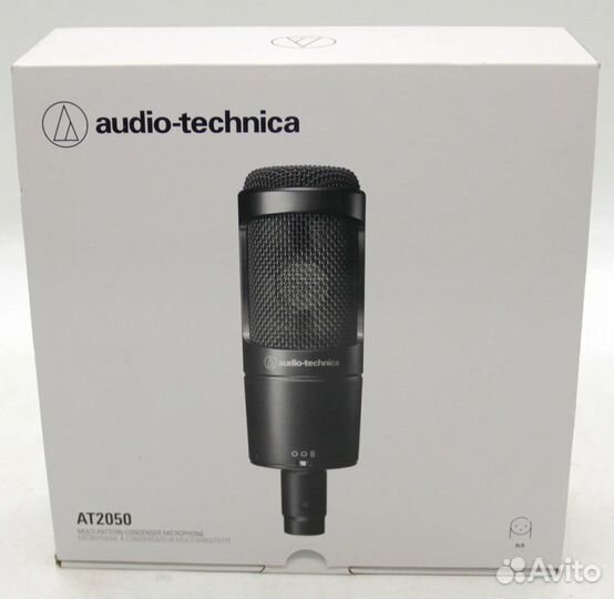 Студийный микрофон audio technica AT 2050