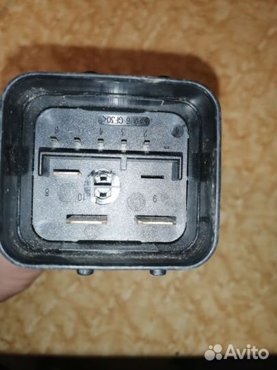 Блок управления вентилятором vw polo sedan