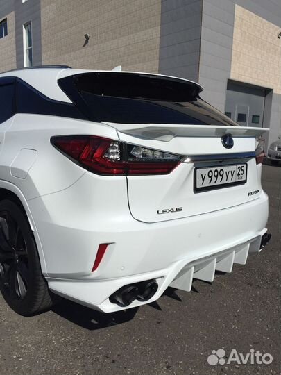 Lexus RX 2015+ Спойлер Artisan задний Y4LL6