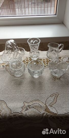 Вазочки, корзиночка, кувшинчик