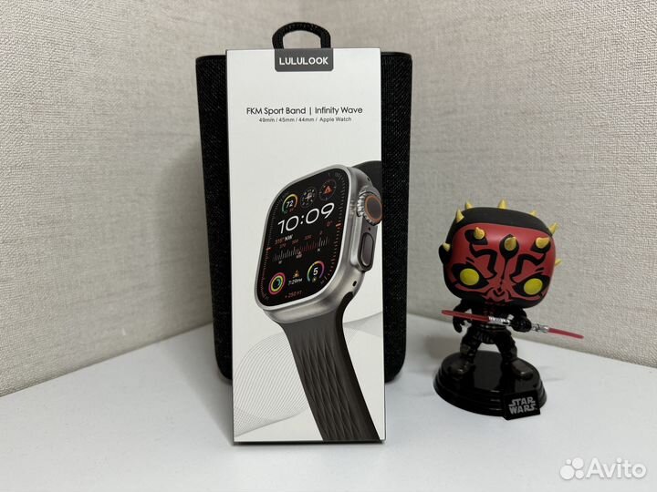 Силиконовый ремешок для Apple Watch 45mm/ultra