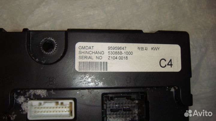 Chevrolet Epica блок комфорта 95959647