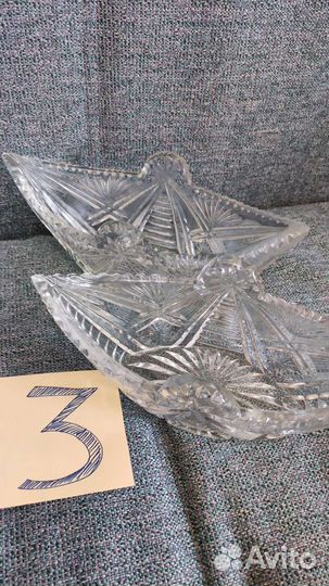 Хрустальная посуда СССР