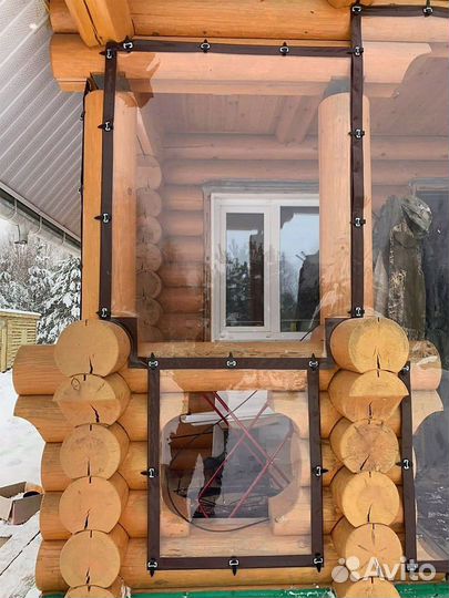 Мягкие окна для беседки