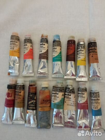 СССР краски,масляные и пентамасляные художеств