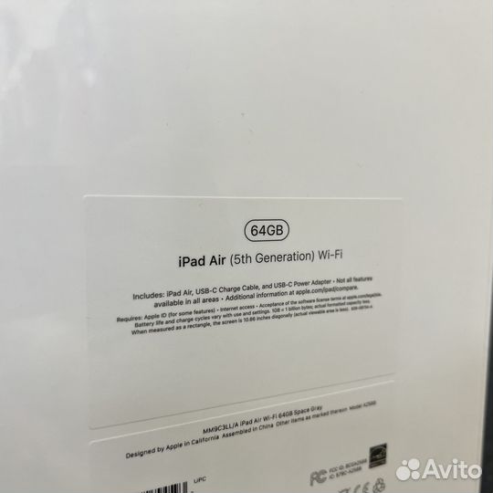 Apple iPad Air (5-го поколения) Wi-Fi 64Gb