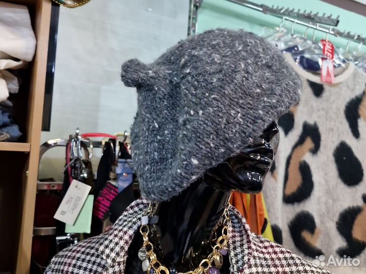 Lina, дизайнерская гипершапка шерсть