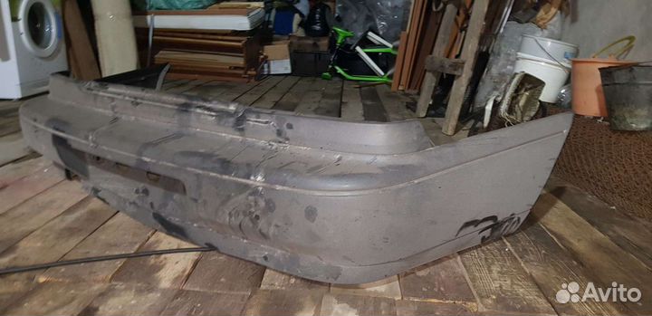 Бампер задний дэу нексия