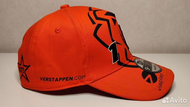 Кепка F1 Max Verstappen N1 Red Bull Orange Lion