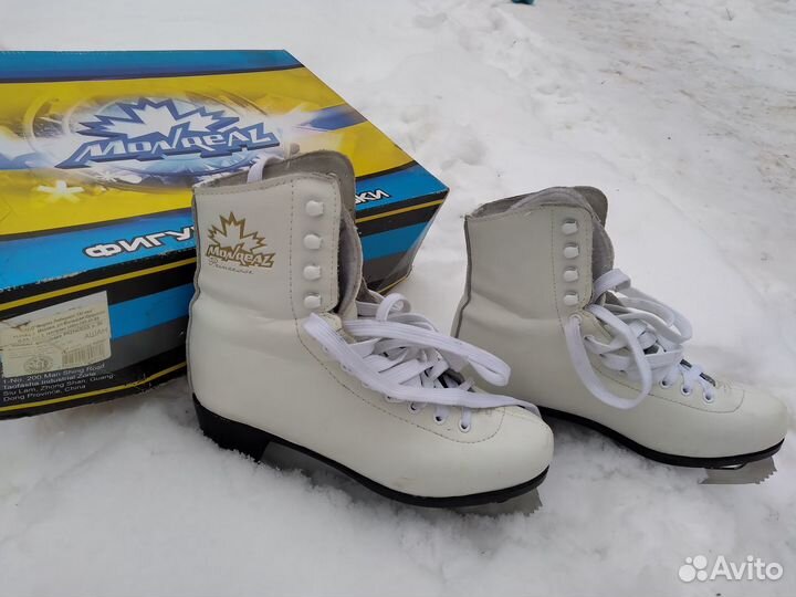 Коньки фигурные 36 размер