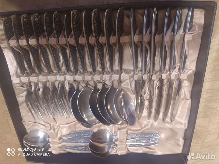 Набор столовых приборов из нержавейки СССР