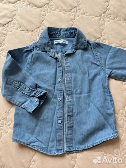 Рубашка джинсовая