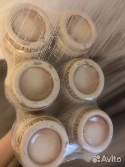 Набор из керамики Дельфин и русалка Штоф и стопки