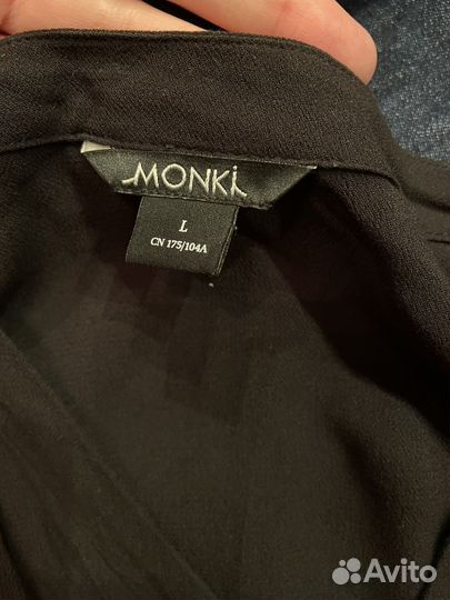 Платье черное Monki