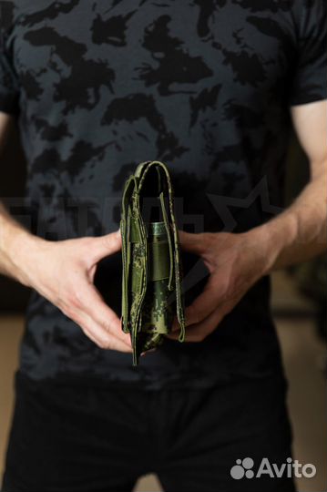 Подсумок тройной для магазинов закрытый, цифра