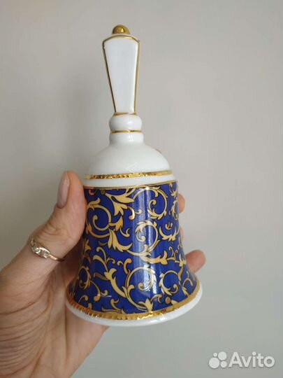 Колокольчик фарфор