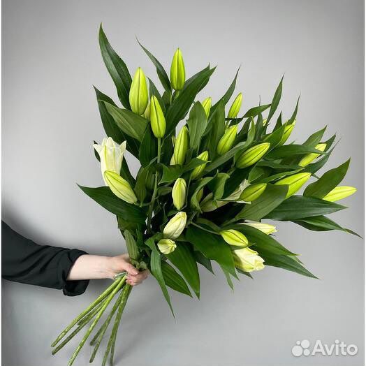 Букеты из лилий