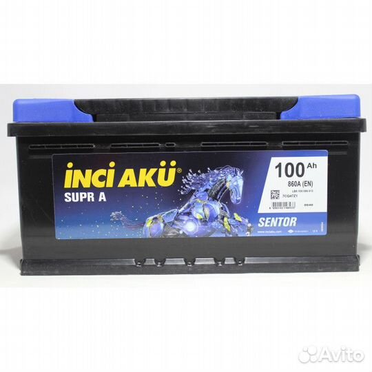 Аккумулятор inciaku 100 Ah