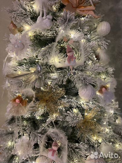 Гирлянда нить роса 100 метров