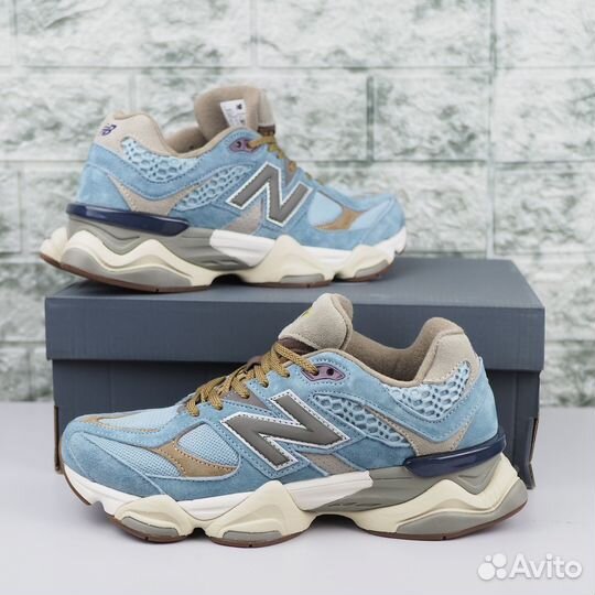 New balance 9060 голубые